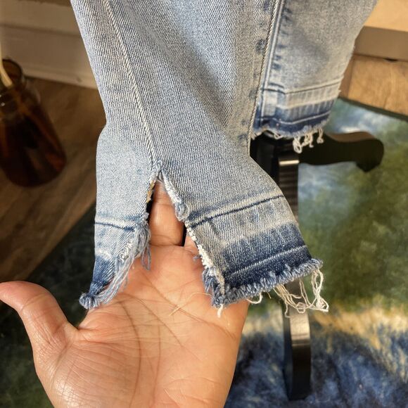 Loft Jeans The Skinny High Rise Women's Size 25/0 Raw Hem - Picture 4 of 9